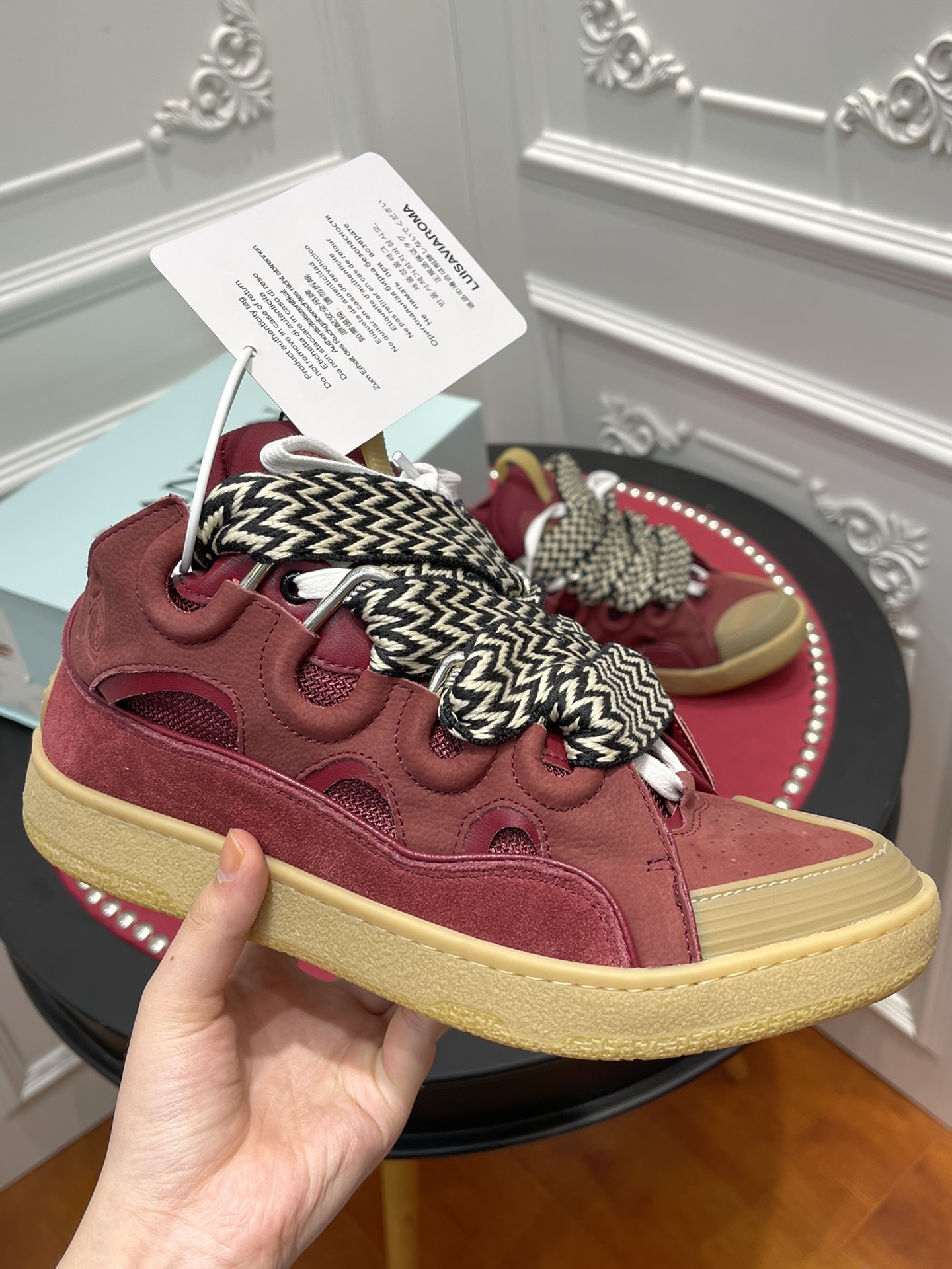 Lanvon Curb Sneaker FW-SKDK02-DRA2-A2139