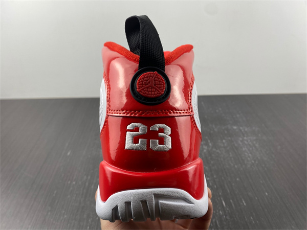 Jordan 9 Retro White Gym Red