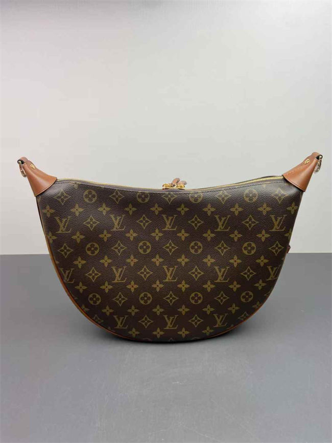 L0vis Vvtt0n Loop Hobo Monogram Canvas Brown