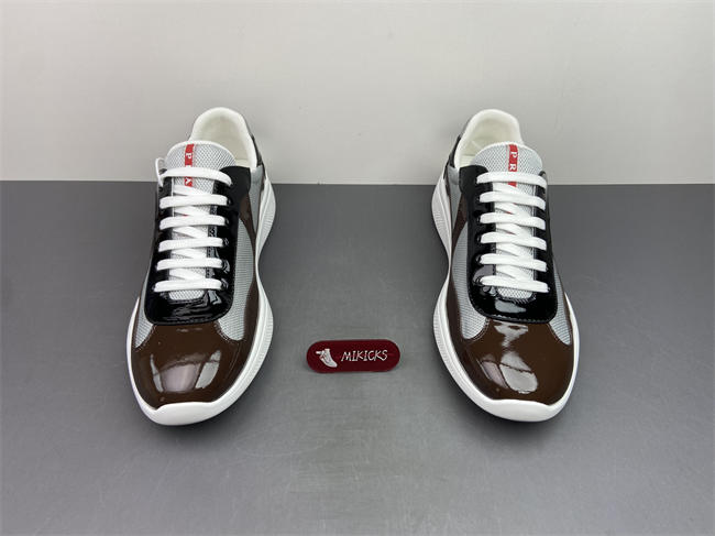Pra*a Cup Sneakers Black+Brown