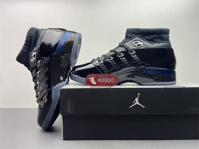 Air Jordan 17 Low “Black Patent” IV7640-001